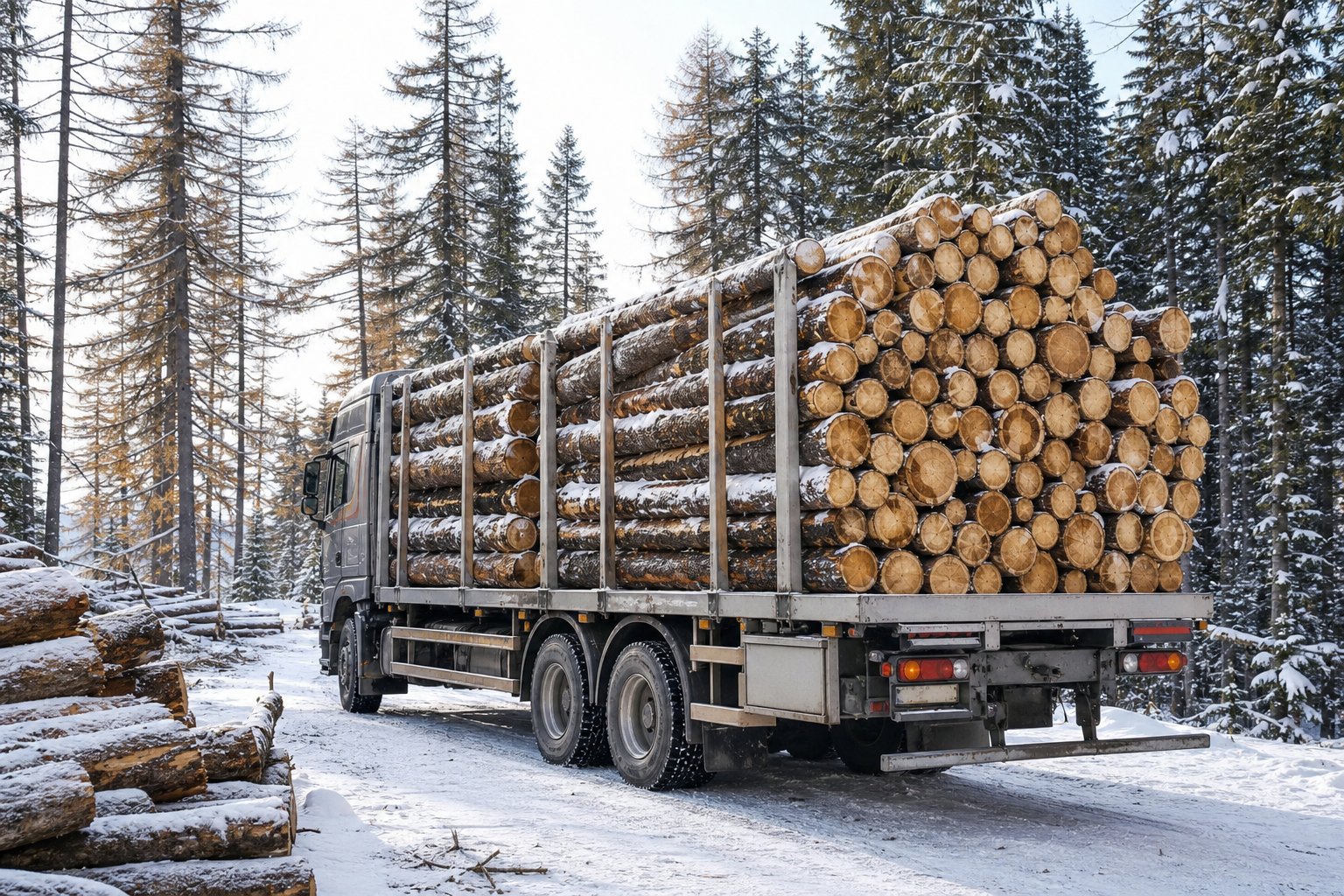 Укладка дров, ориентир выгрузки Дровяная переулок, 10 в Газопроводе